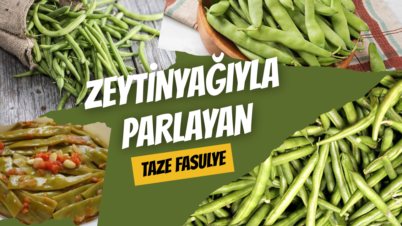 Zeytinyağıyla Parlayan: Taze Fasulye