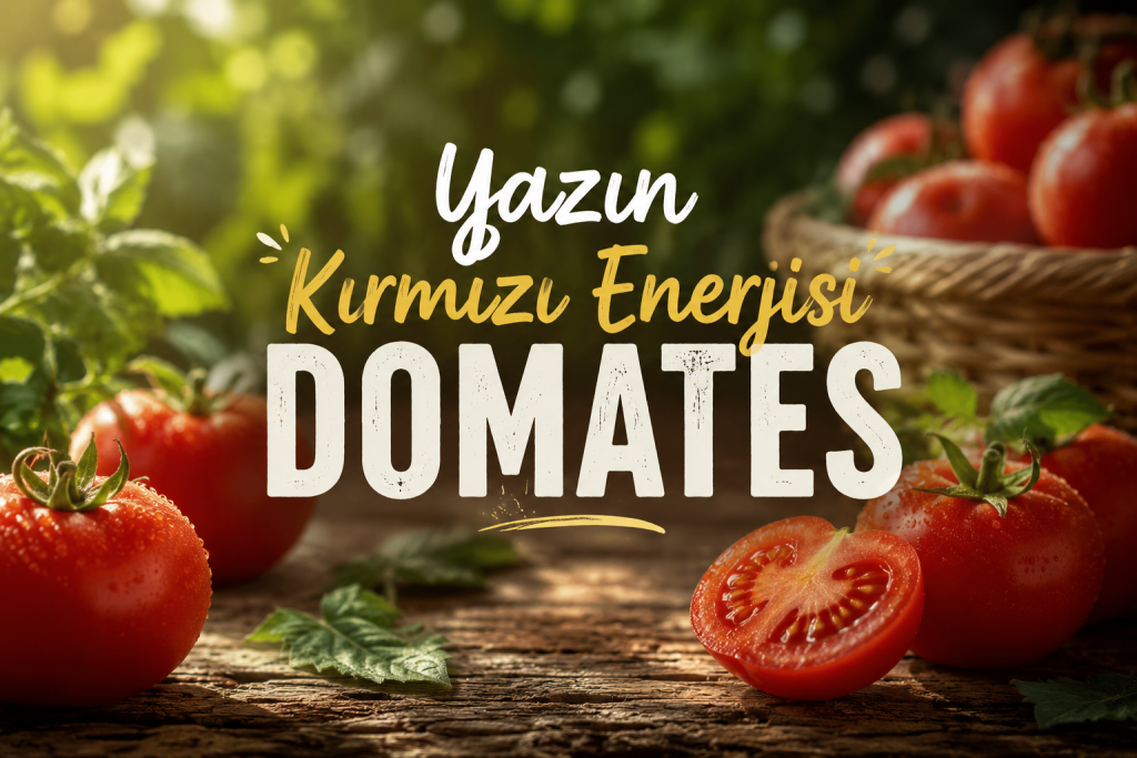 Yazın Kırmızı Enerjisi Domates