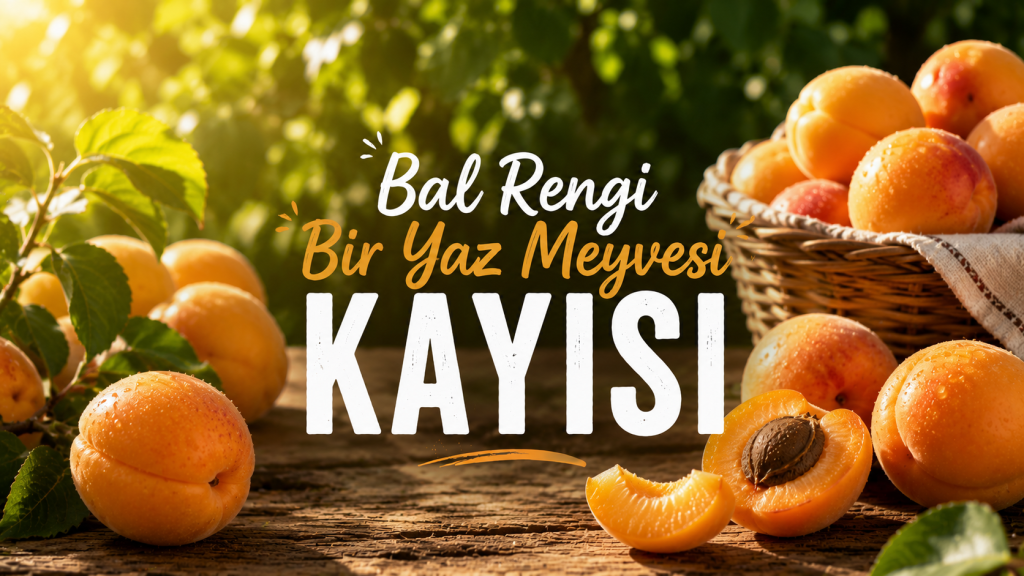 Bal Rengi Bir Yaz Meyvesi Kayısı