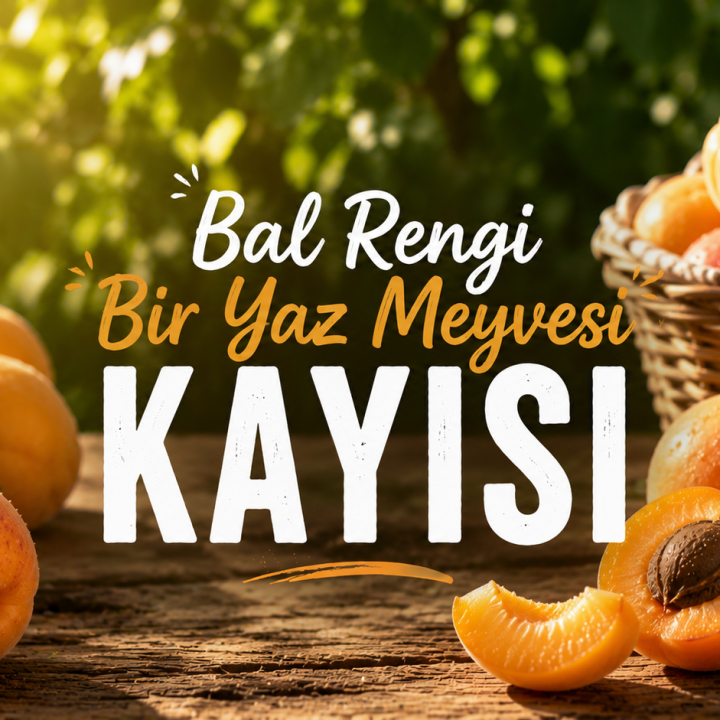 Bal Rengi Bir Yaz Meyvesi Kayısı