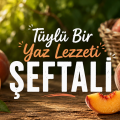 Tüylü Bir Yaz Lezzeti Şeftali