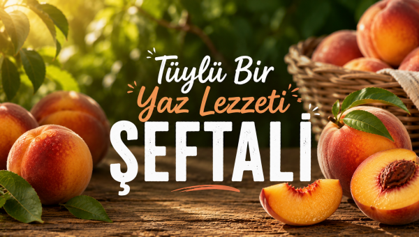 Tüylü Bir Yaz Lezzeti Şeftali