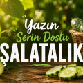 Yazın Serin Dostu Salatalık