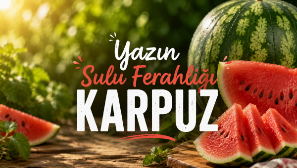 Yazın Sulu Ferahlığı Karpuz
